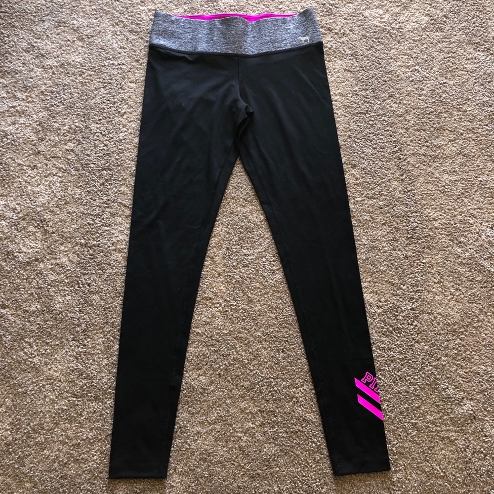 Victoria Secret PINK black leggings